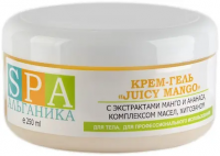АЛЬГАНИКА. Крем-гель для тела «Juicy Mango» 250мл. с экстрактами манго и ананаса, комплексом масел, хитозаном купить в Улан-Удэ